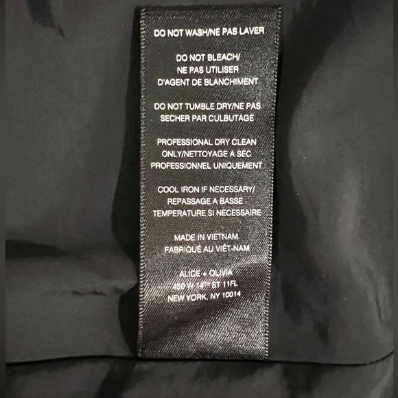 NWT Alice + Olivia Floral Dress - size 2 - Picture 6 of 7